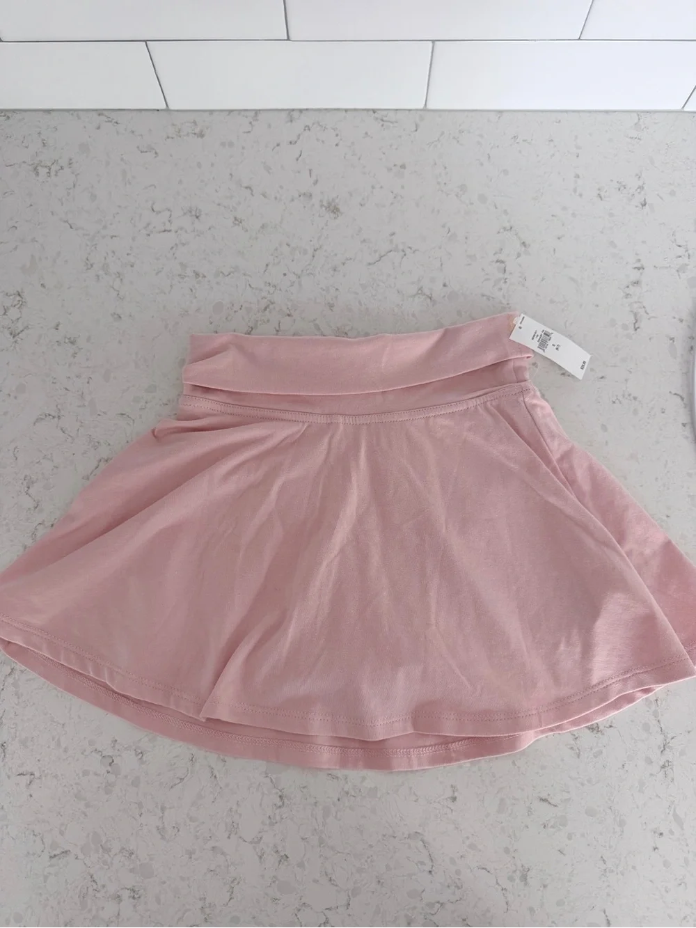 GAP Soft Pink Circle Skater Skirt